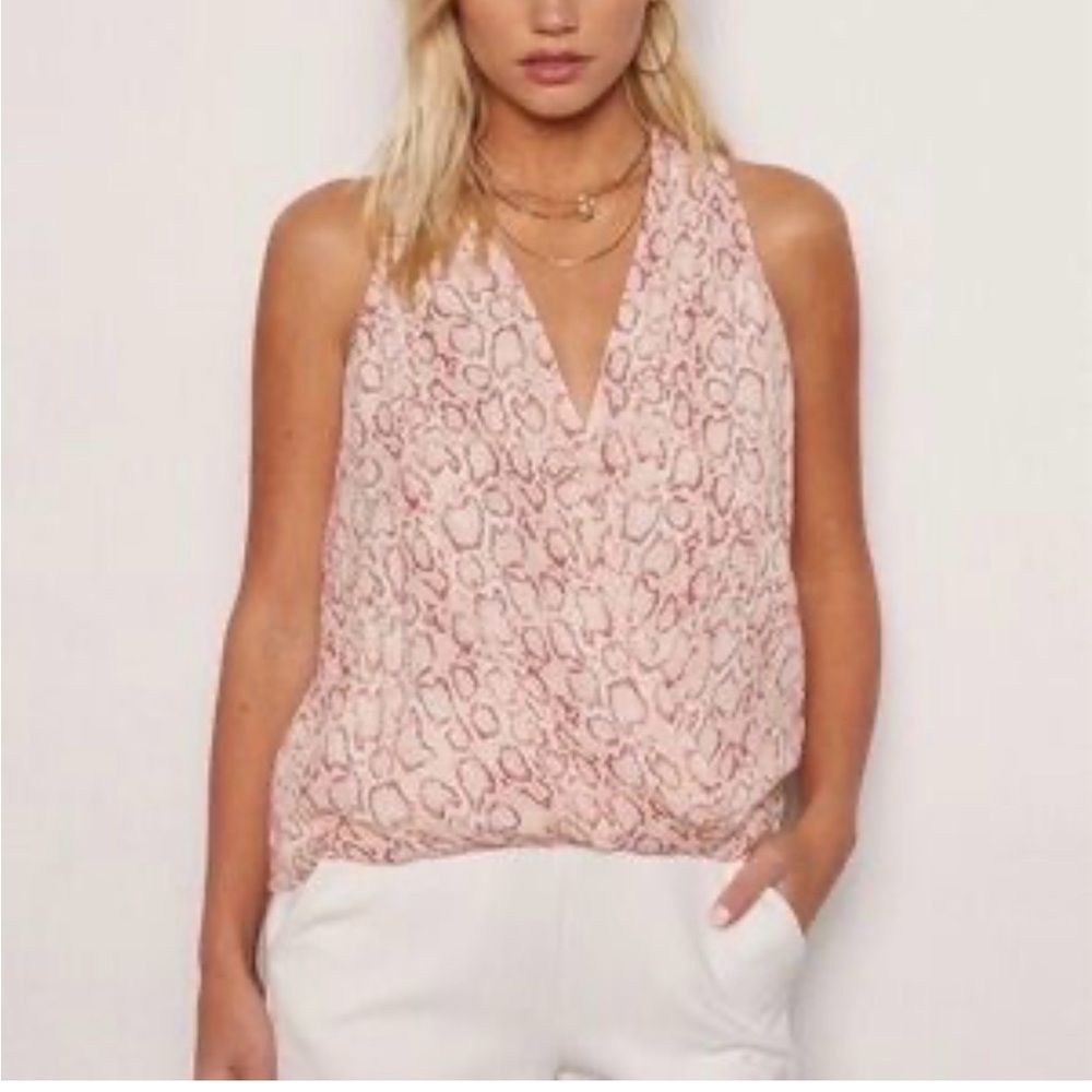 Women's Tart Anthropologie Leopard Print Top size S